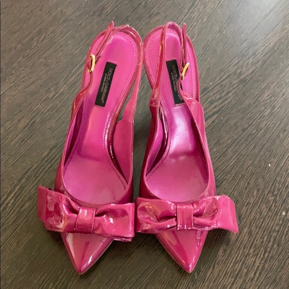COPY - Pink DOLCEGABBANA high heel - Picture 1 of 4